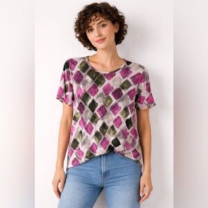 TNL Abstract Brushstroke Crewneck Tee